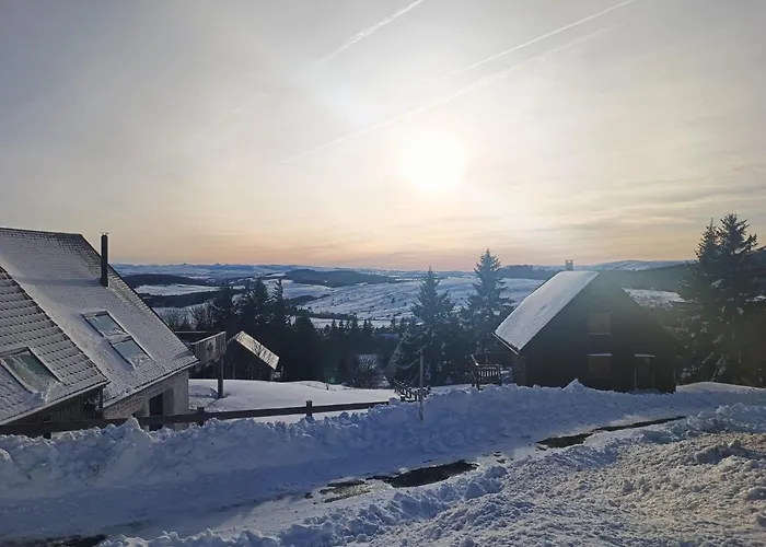 Lägenhet Familial 4,6 Personnes Avec Piscine Besse-et-Saint-Anastaise